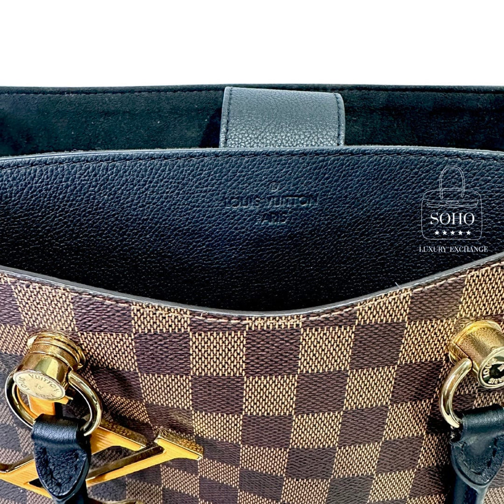 Louis Vuitton Damier Ebene Riverside Tote & Strap