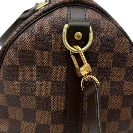 Louis Vuitton Damier Ebene Speedy 30 Bandouliere