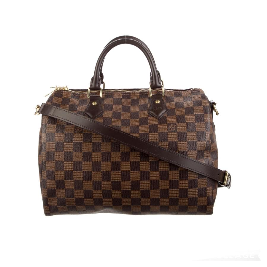 Louis Vuitton Damier Ebene Speedy 30 Bandouliere