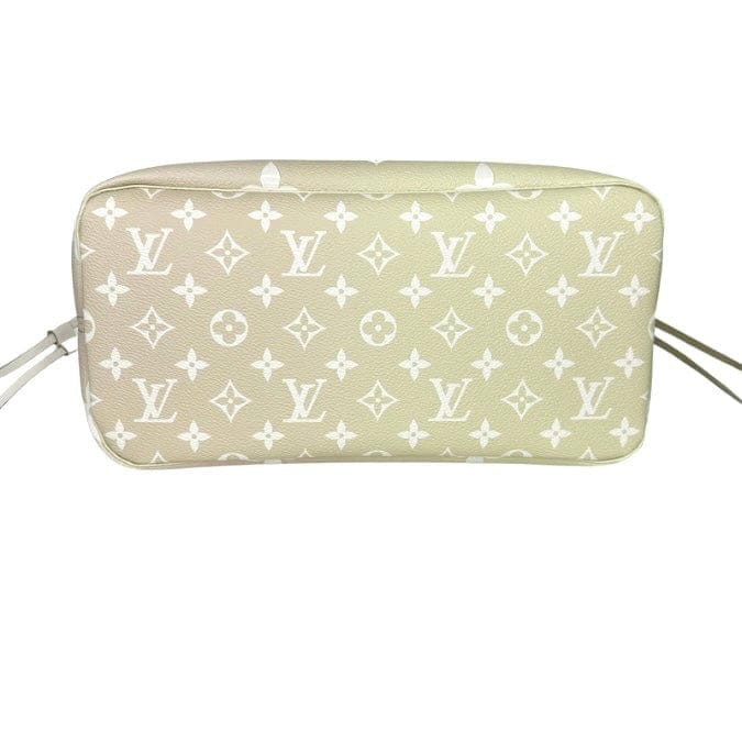 Louis Vuitton Giant Monogram Spring In The City Neverfull MM Tote & Pouch
