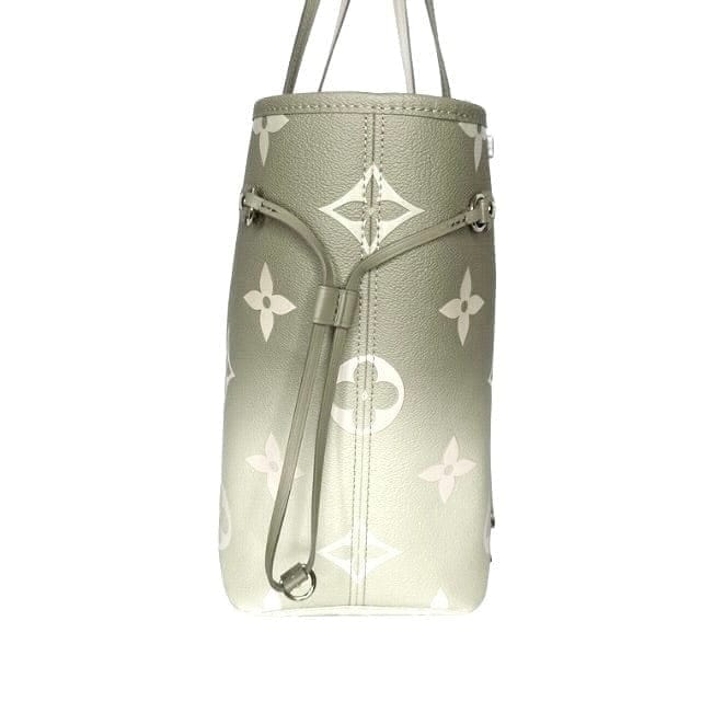Louis Vuitton Monogram Sunset Khaki Neverfull MM Tote Bag with