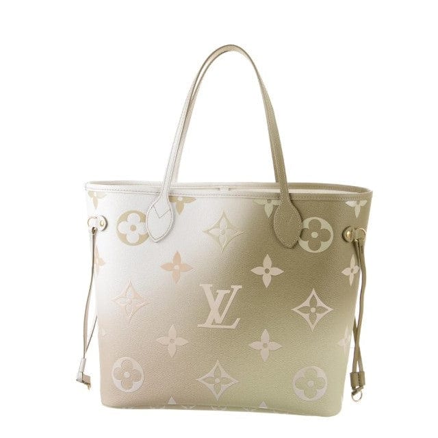 Louis Vuitton Giant Monogram Spring In The City Neverfull MM Tote & Pouch
