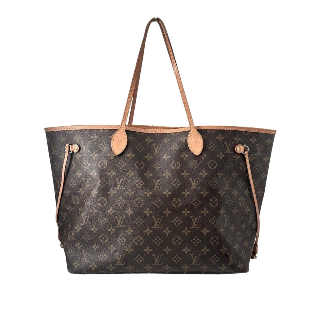 Luxury Handbags LOUIS VUITTON Neverfull Wristlet Pochette From The