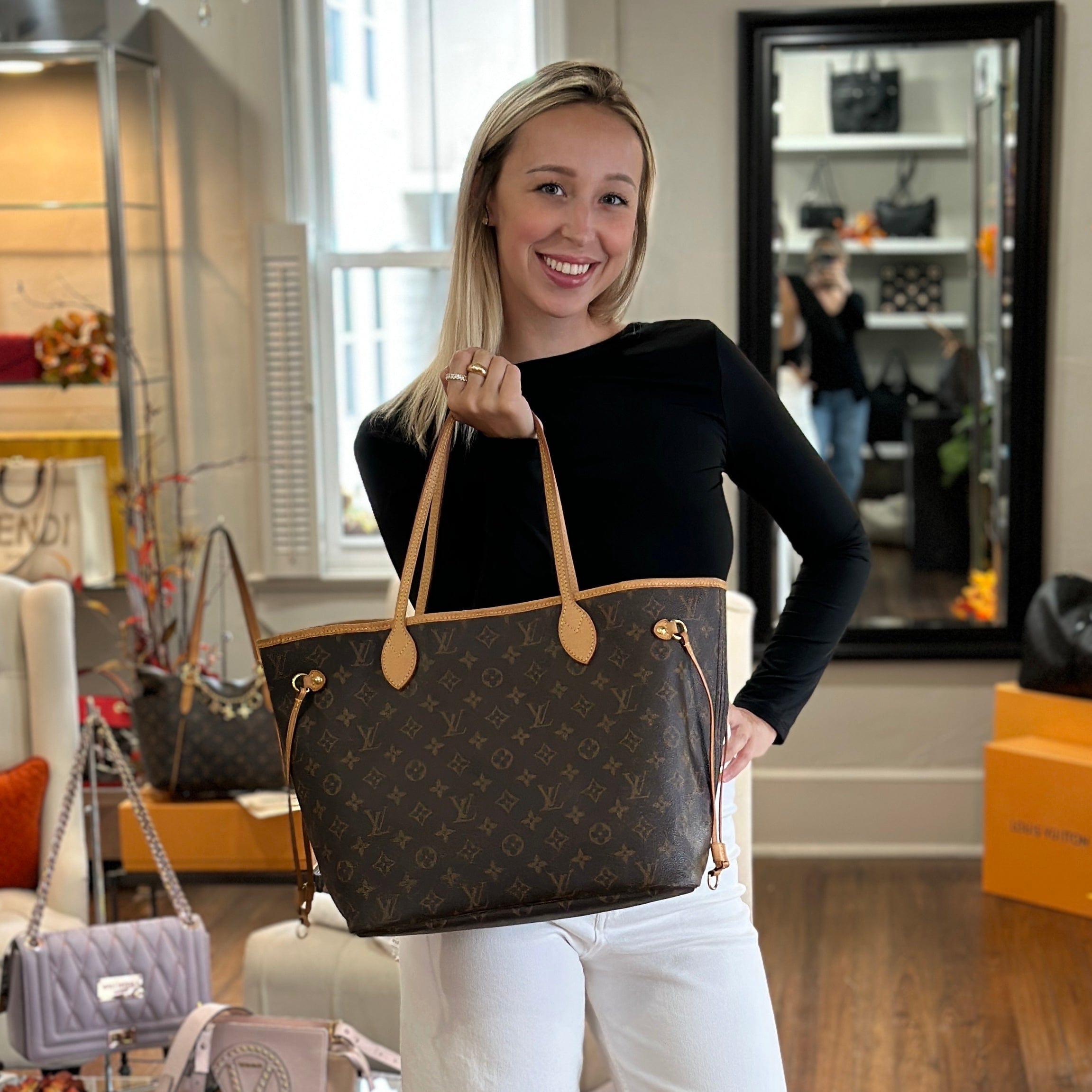 Louis Vuitton Neverfull MM Monogram