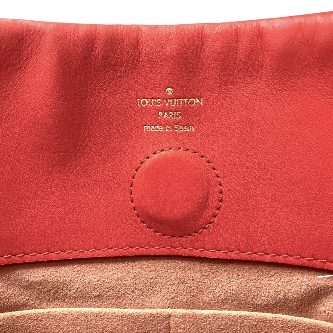 Louis Vuitton LV Tuileries Shoulder Hobo Bag Monogram Maroon