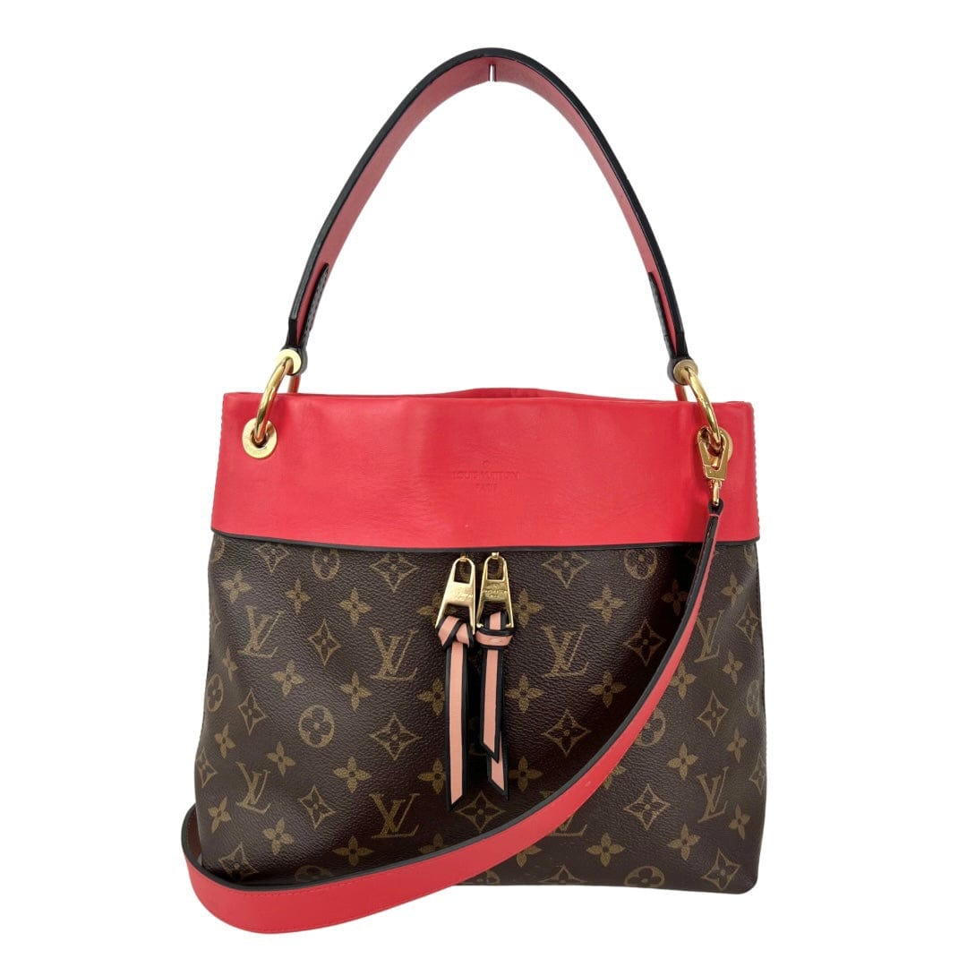 Louis Vuitton Top Handle Tuileries Monogram Brown/Red in Canvas/Leather  with Gold-tone - CN