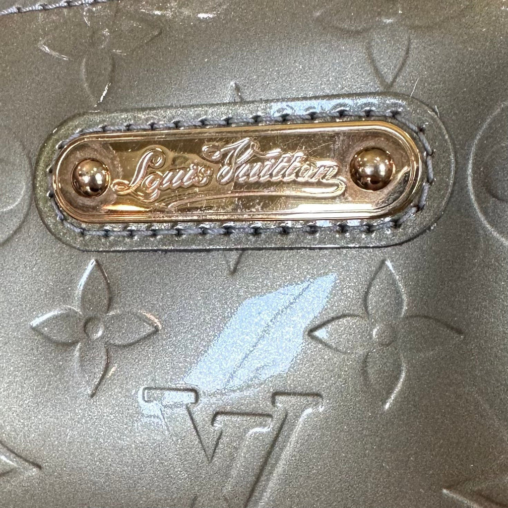 Louis Vuitton Venice Handbag Vernis with Monogram Canvas Gray