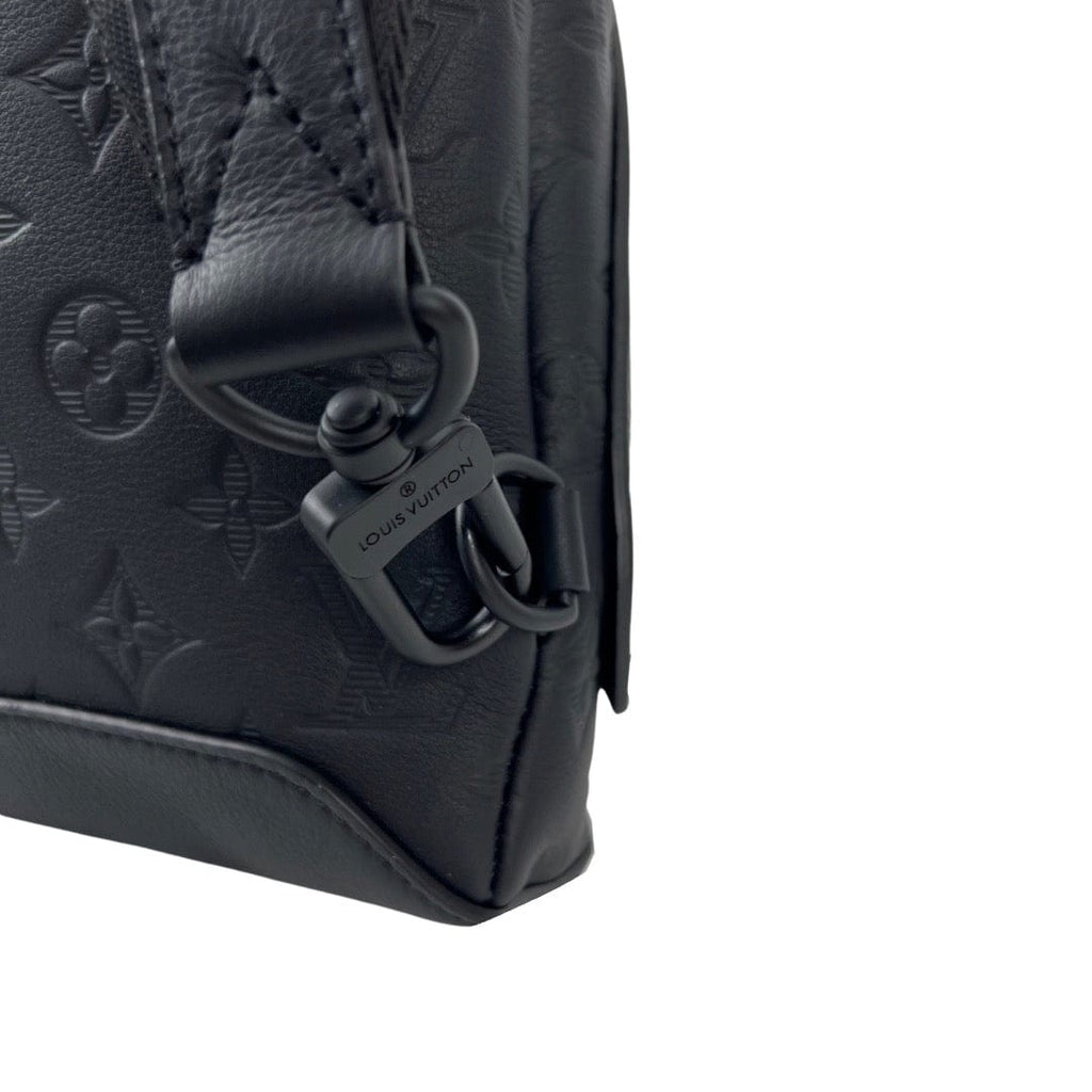 Louis Vuitton Duo Sling Bag Black Autres Toiles Monogram