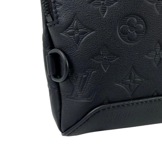 Louis Vuitton Duo Sling Bag Black Autres Toiles Monogram