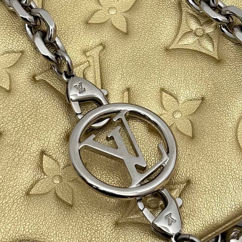 Louis Vuitton Pochette Coussin Monogram Embossed Puffy Leather (Authentic  New) - $3960 New With Tags - From Kori
