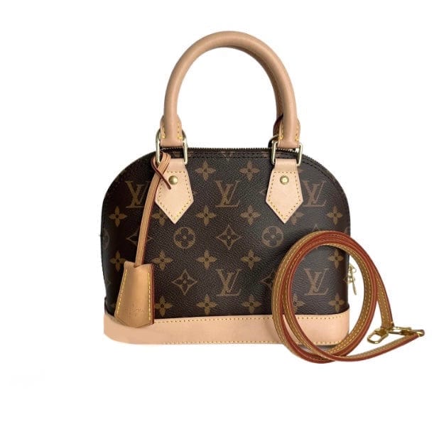 Louis Vuitton Monogram Alma PM w/ Strap - Brown Handle Bags
