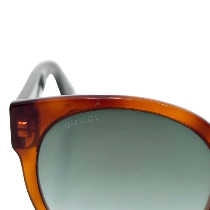 Gucci Round Logo Cateye Sunglasses