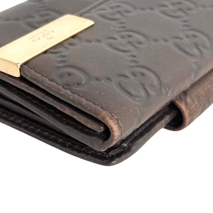 Gucci Dice Guccissima Compact Wallet