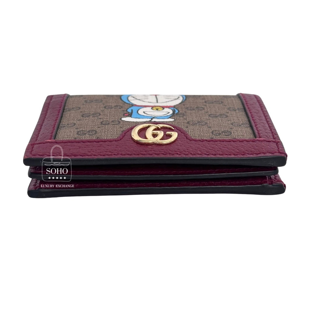 Gucci Doraemon Micro GG Compact Wallet