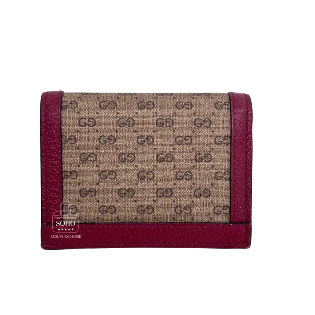 Gucci Doraemon Micro GG Compact Wallet