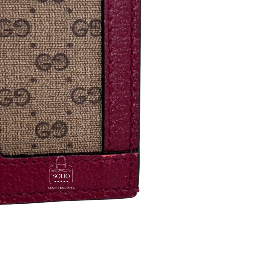 Gucci Doraemon Micro GG Compact Wallet