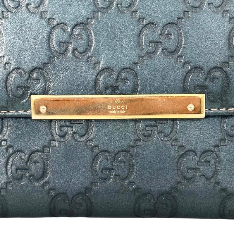 Gucci Guccissima Compact Wallet