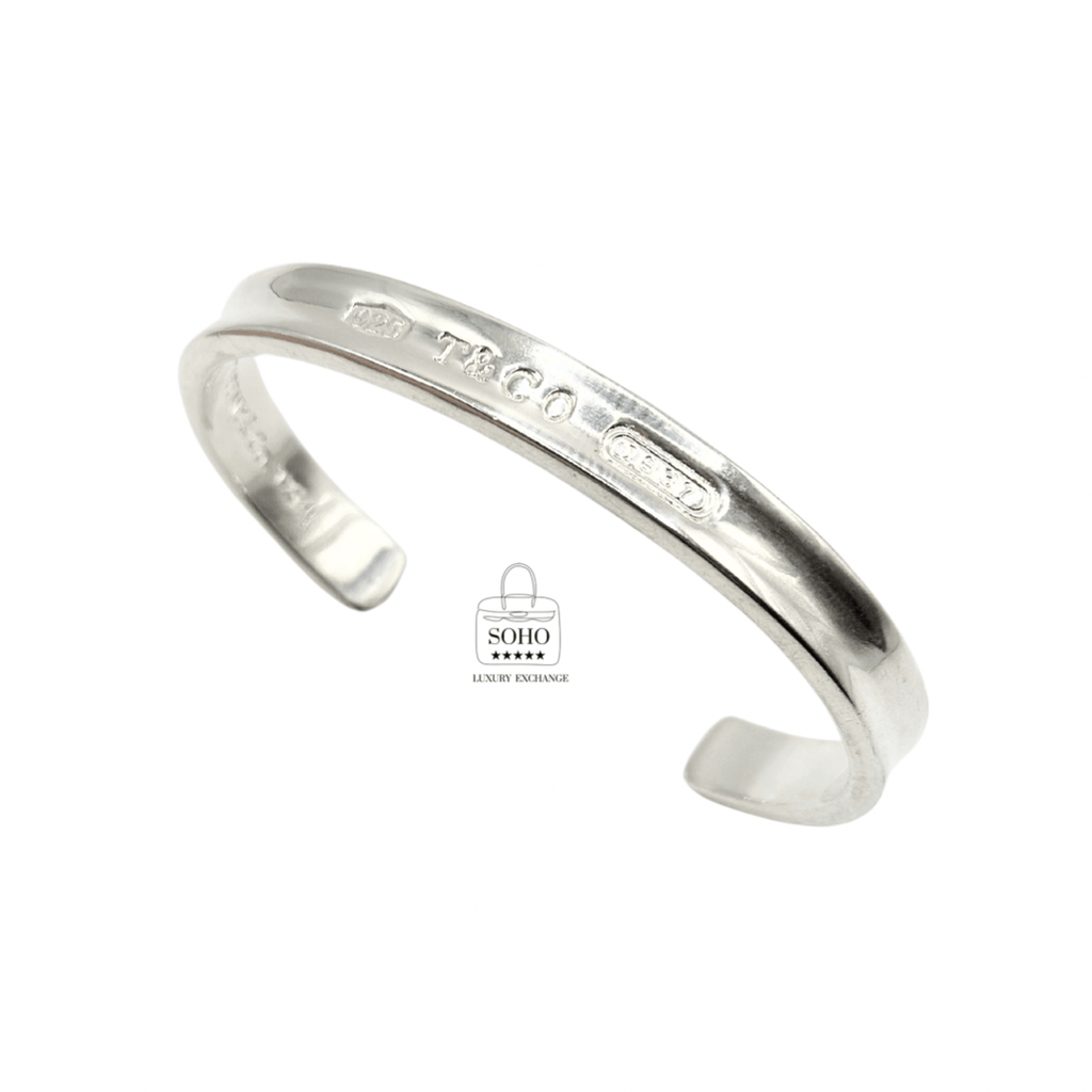 Tiffany & Co Silver 1837 Narrow Cuff