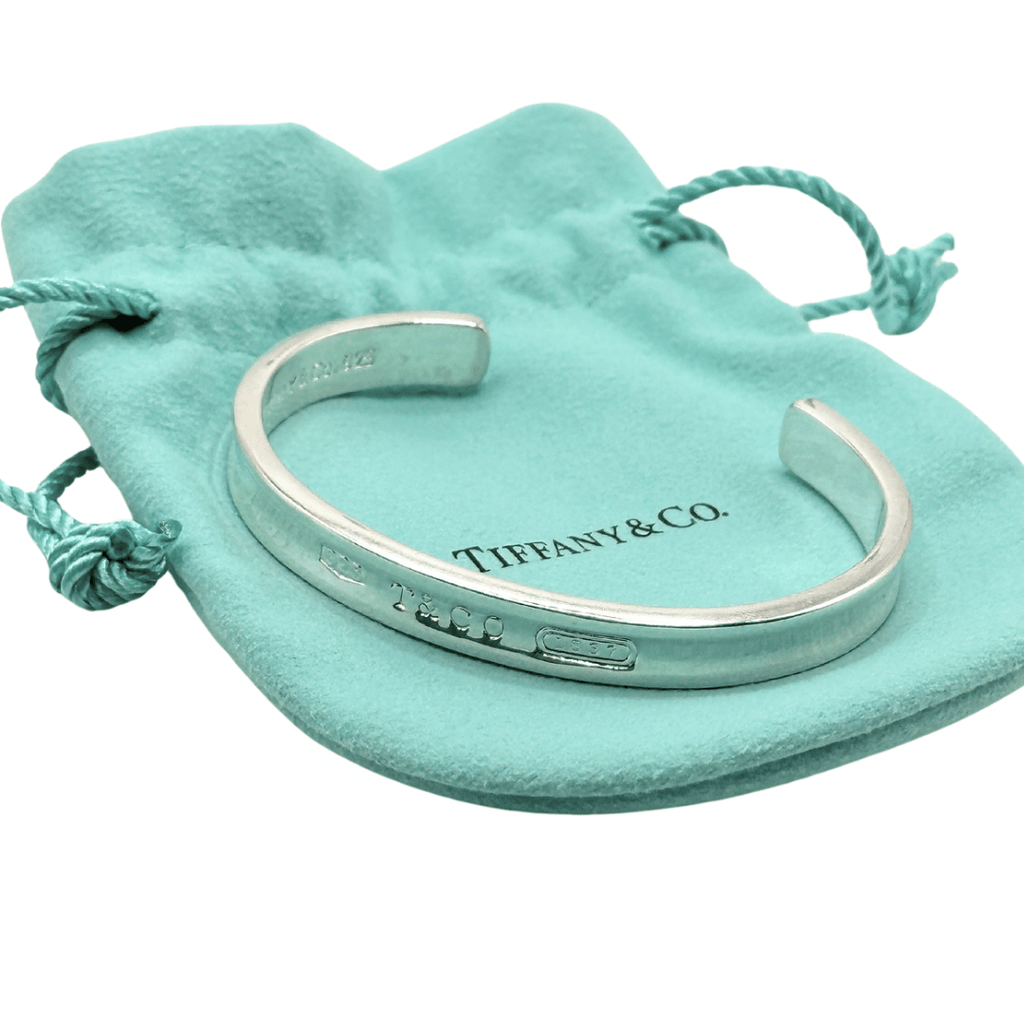 Tiffany & Co Silver 1837 Narrow Cuff