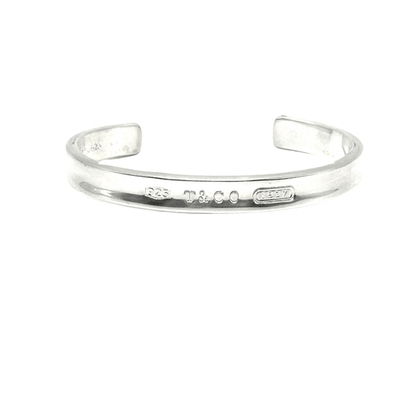 【Tiffany & Co】Tiffany 1837 カフ tiffany-co-silver-1837-narrow-