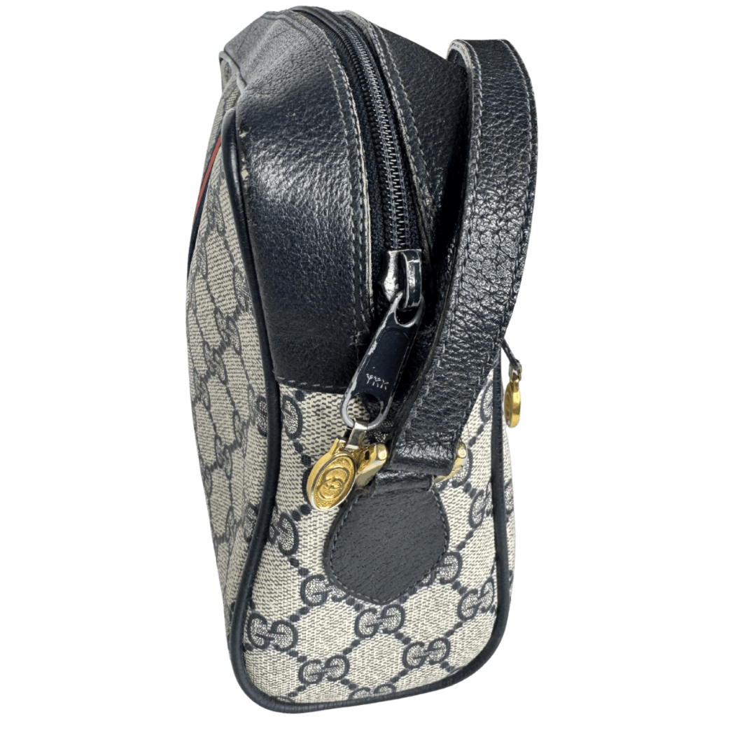 Gucci Vintage GG Supreme Web Crossbody Bag