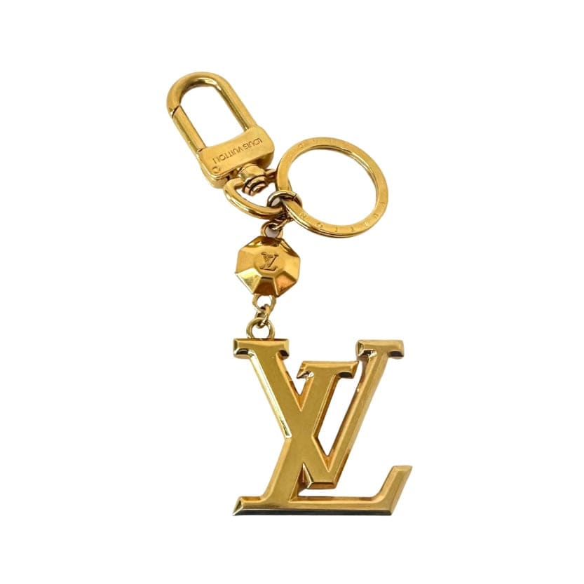 Louis Vuitton - Gold Monogram Facettes Key Holder