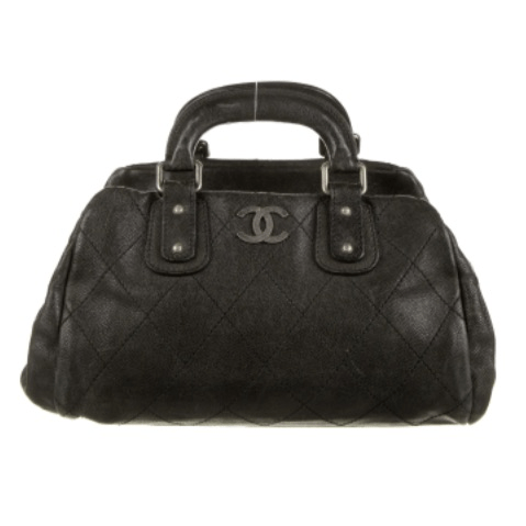 Chanel Caviar Leather Timeless CC Small Bowler Bag (SHF-SYECsY
