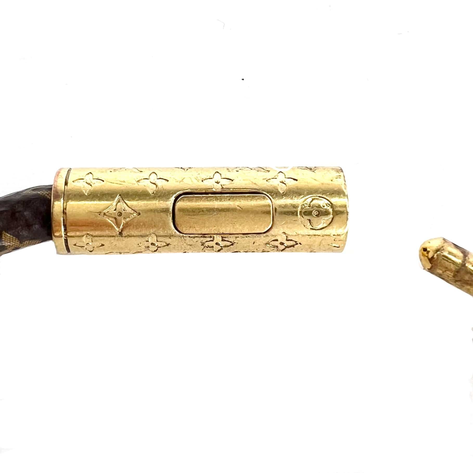 Louis Vuitton Gold Monogram Bracelet