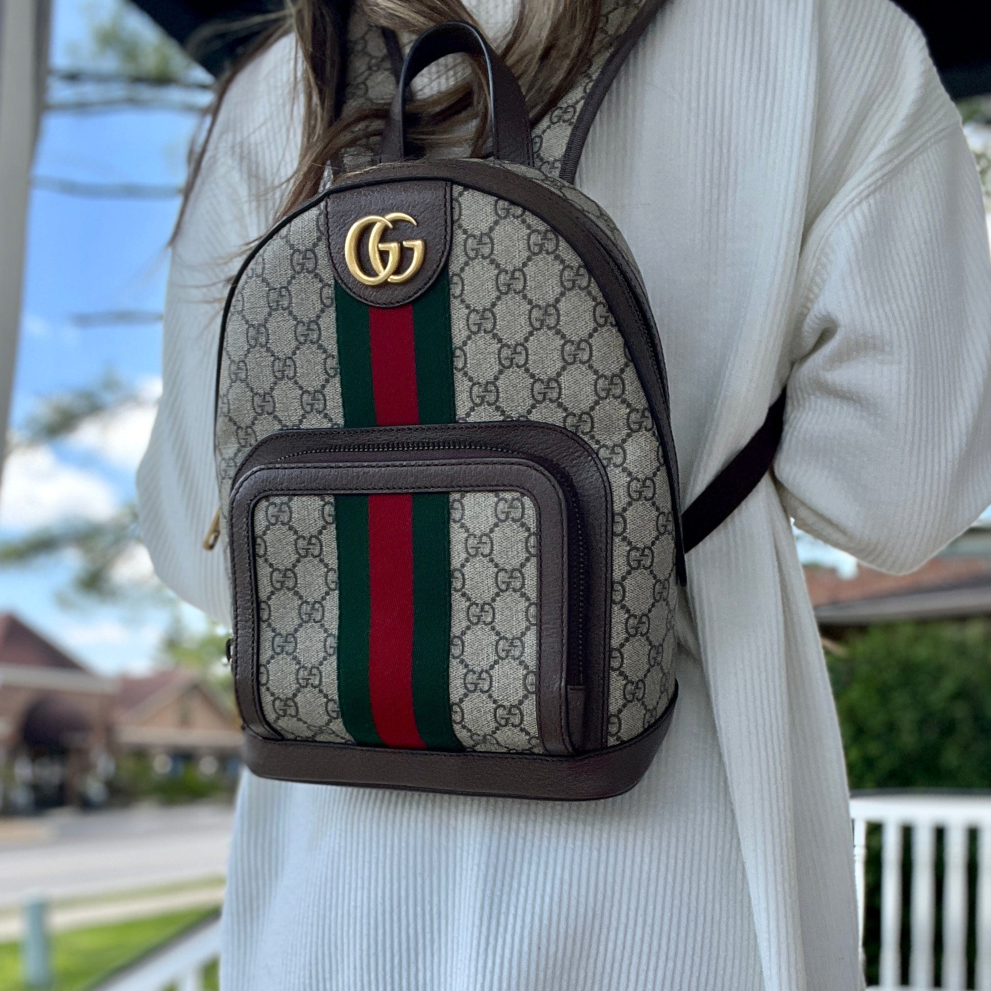 GG Supreme Ophidia Small Backpack