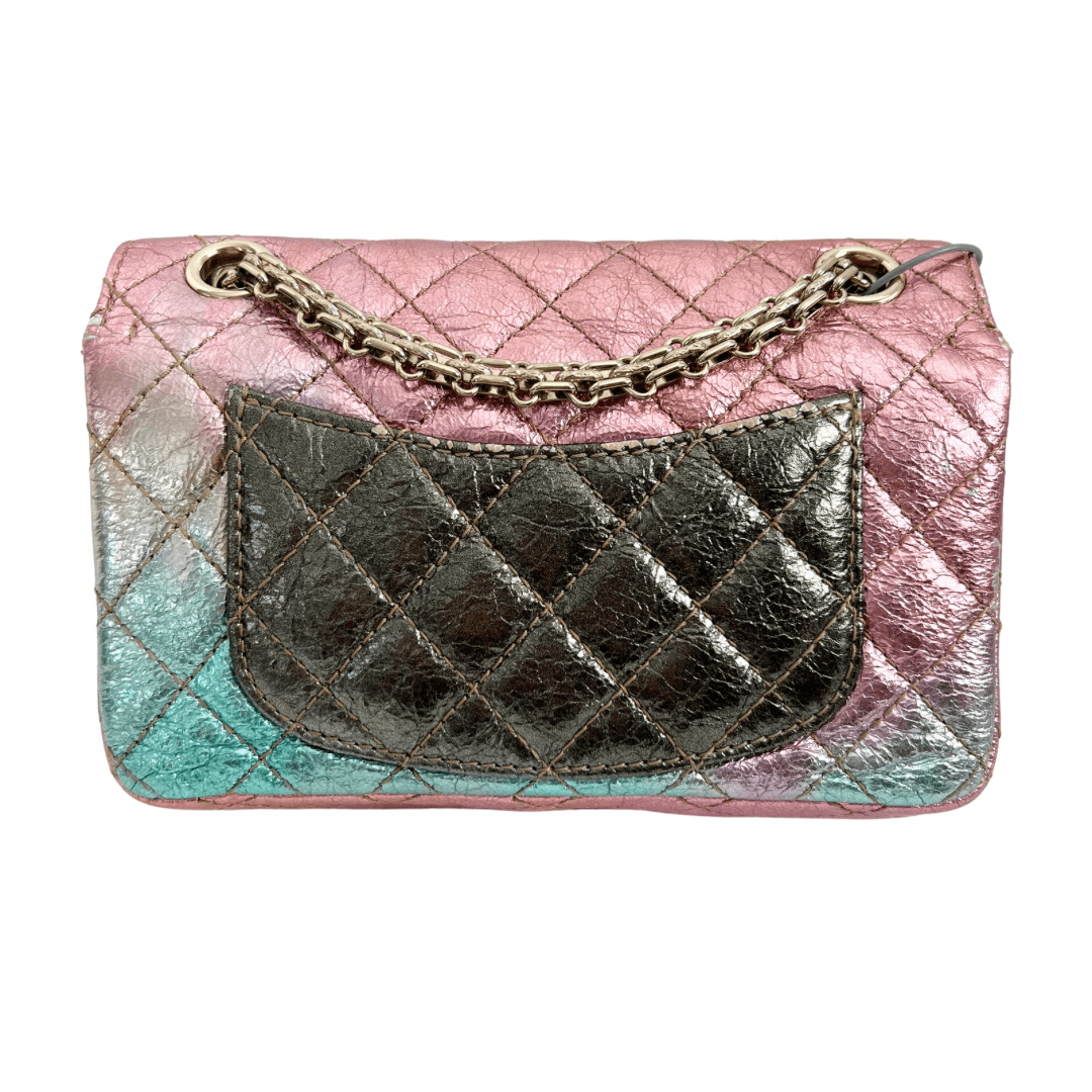 Chanel Pink Quilted Leather Mini Color Match Flap Bag Chanel