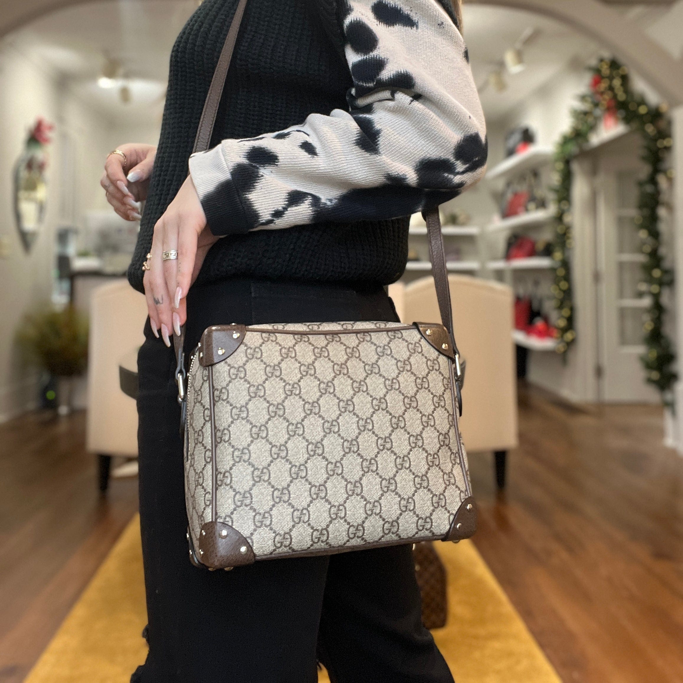 Gucci square shoulder bag Clearance