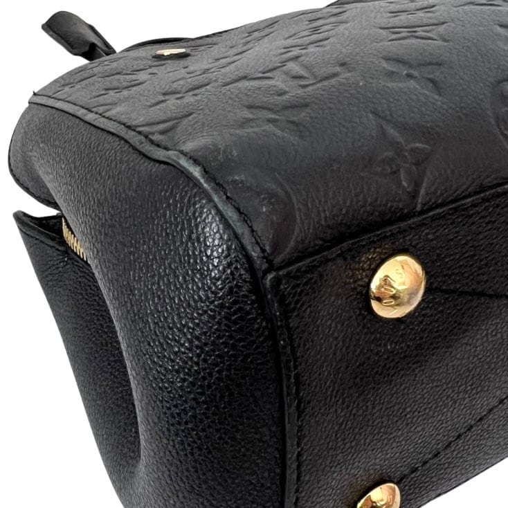 Louis Vuitton Rose Poudre Monogram Empreinte Leather Montaigne MM Bag -  Yoogi's Closet