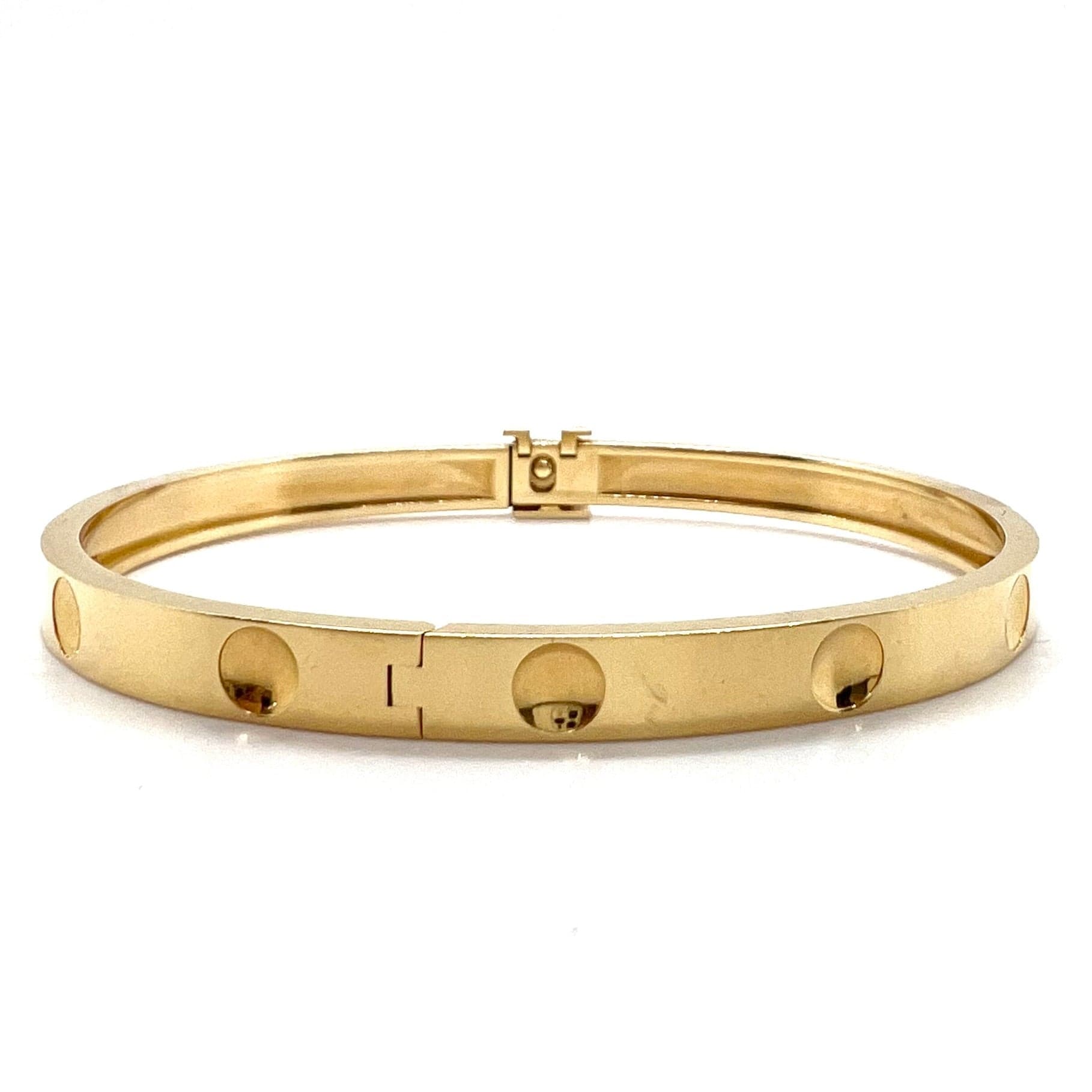 lv gold bangle bracelet